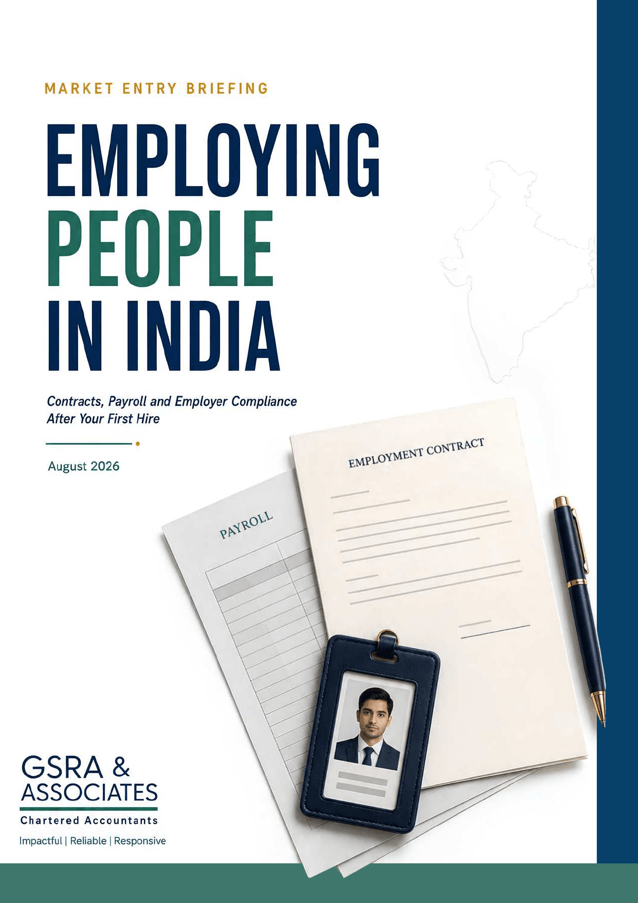 Employing People in India: Contracts, Payroll and Employer Compliance After Your First Hire cover